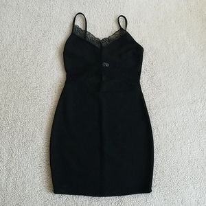 black body con dress